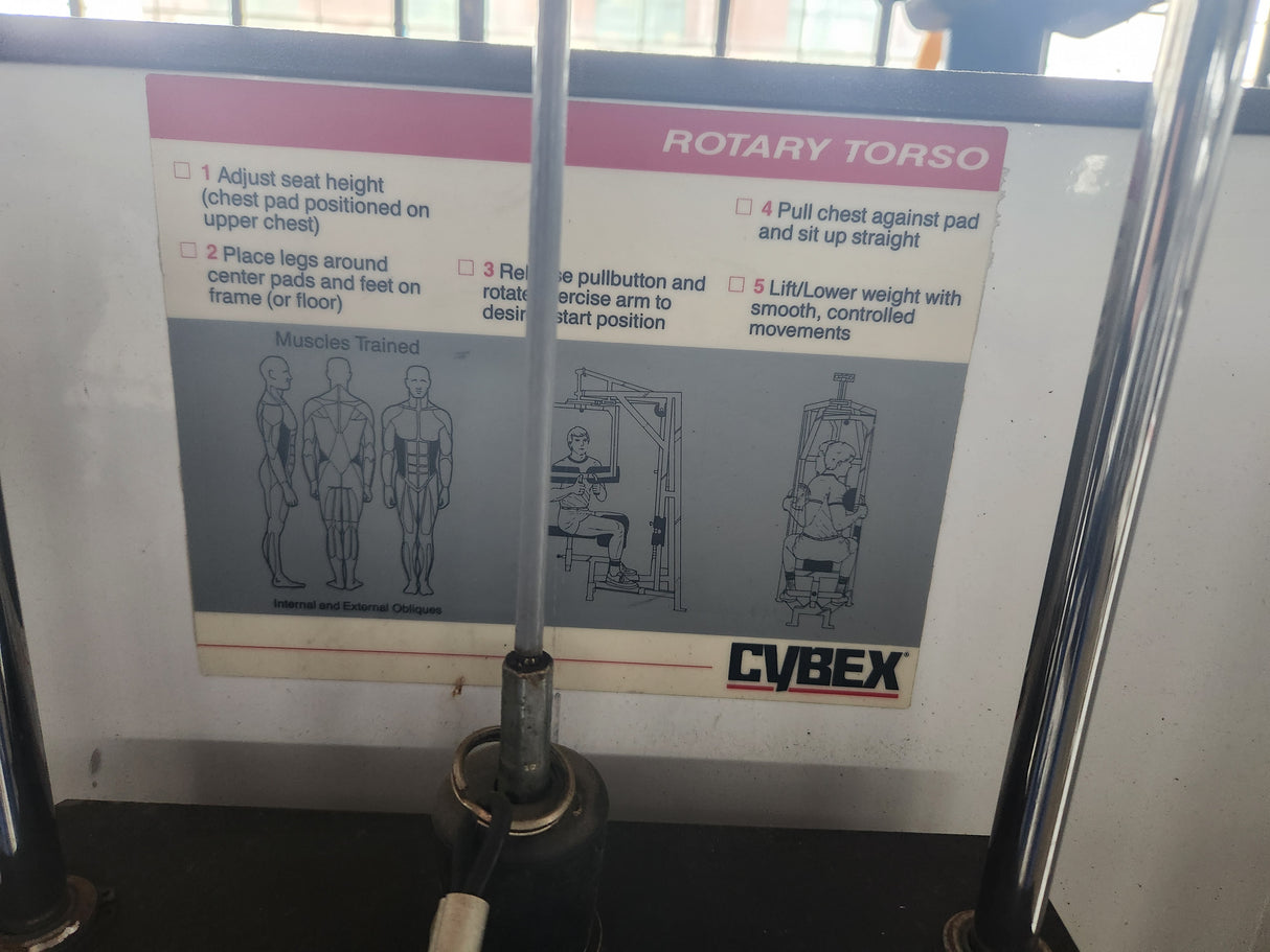 Pre-Owned Cybex 4201 Rotary Torso Machine