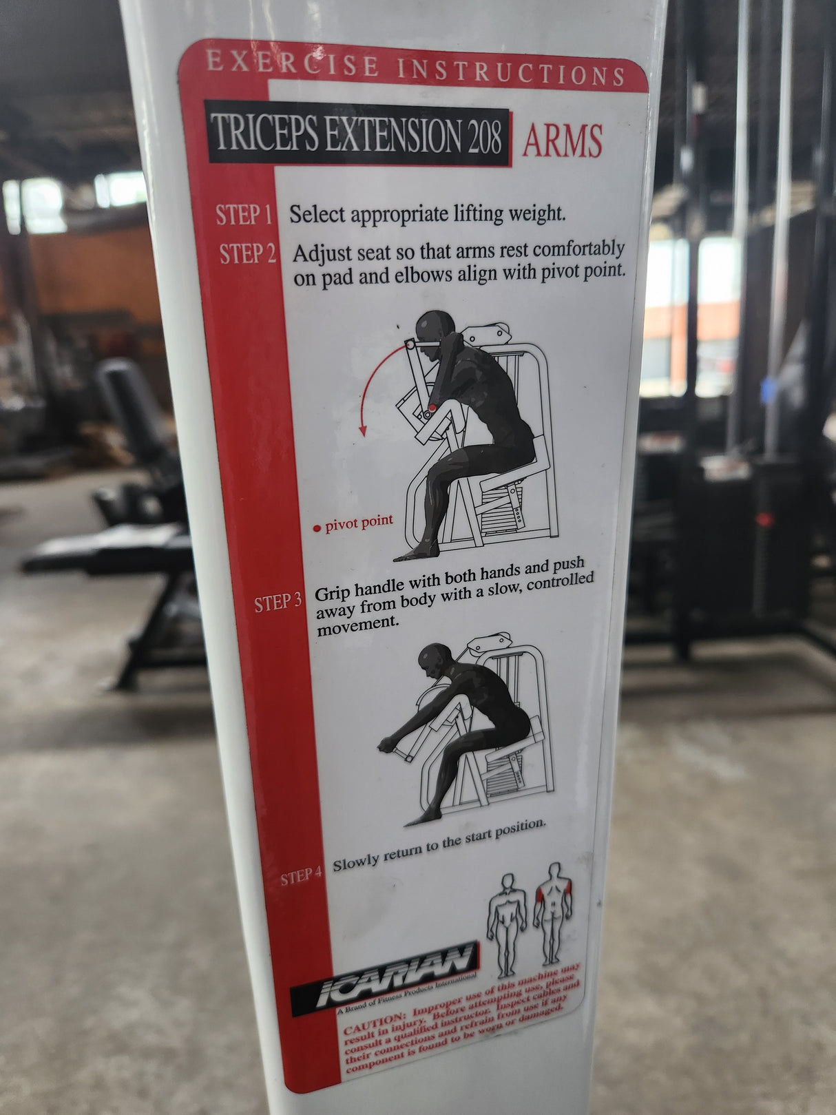 Pre-Owned Icarian Tricep Extension 208