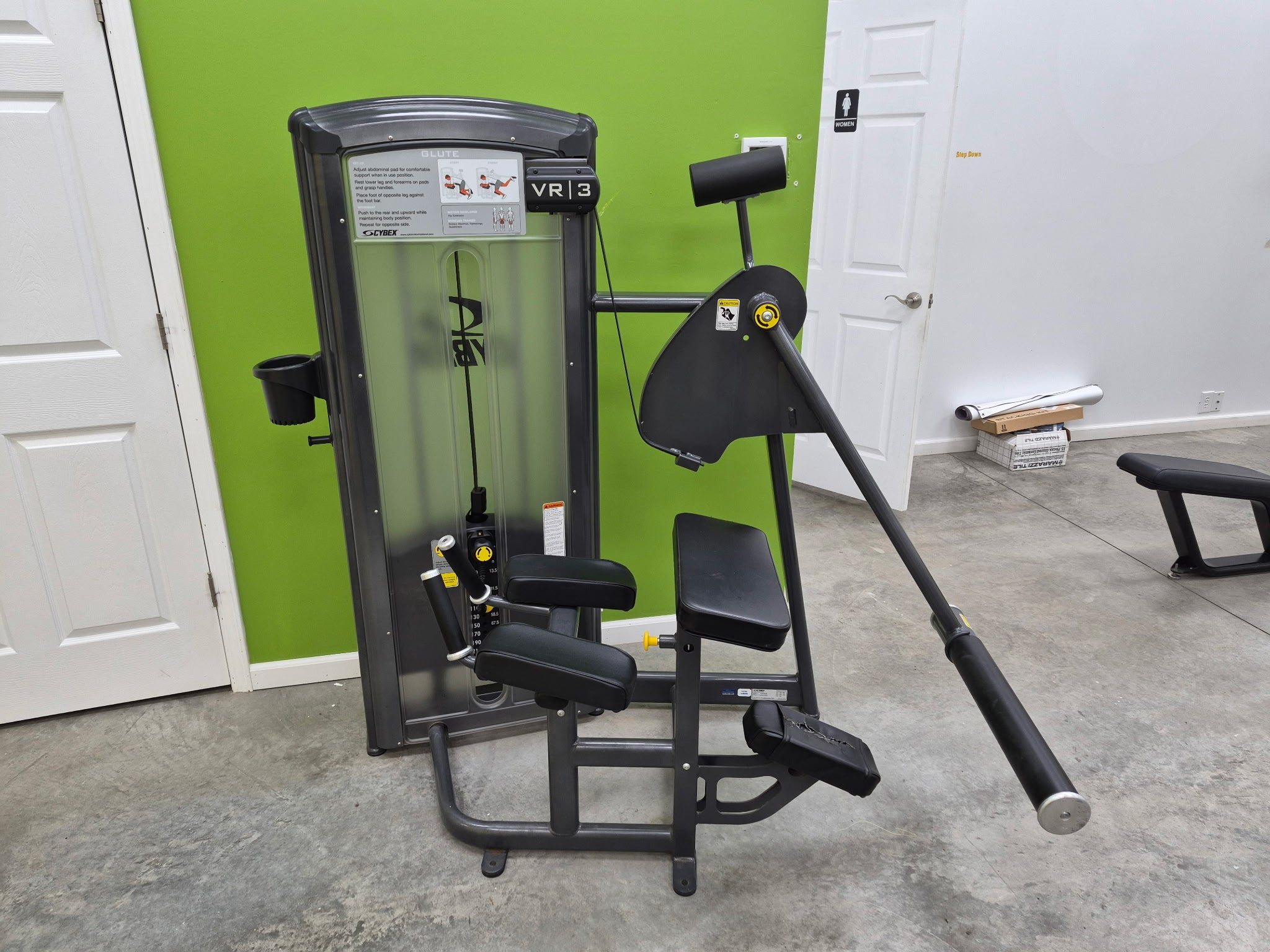 cybex vr3 abdominal Pre-Owned Cybex VR3 Glute Machine – Exercise Unlimited