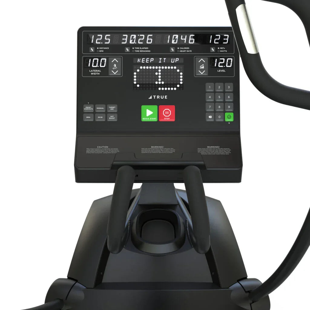 True Fitness Vapor Series Lateralx Elliptical - Exercise Unlimited