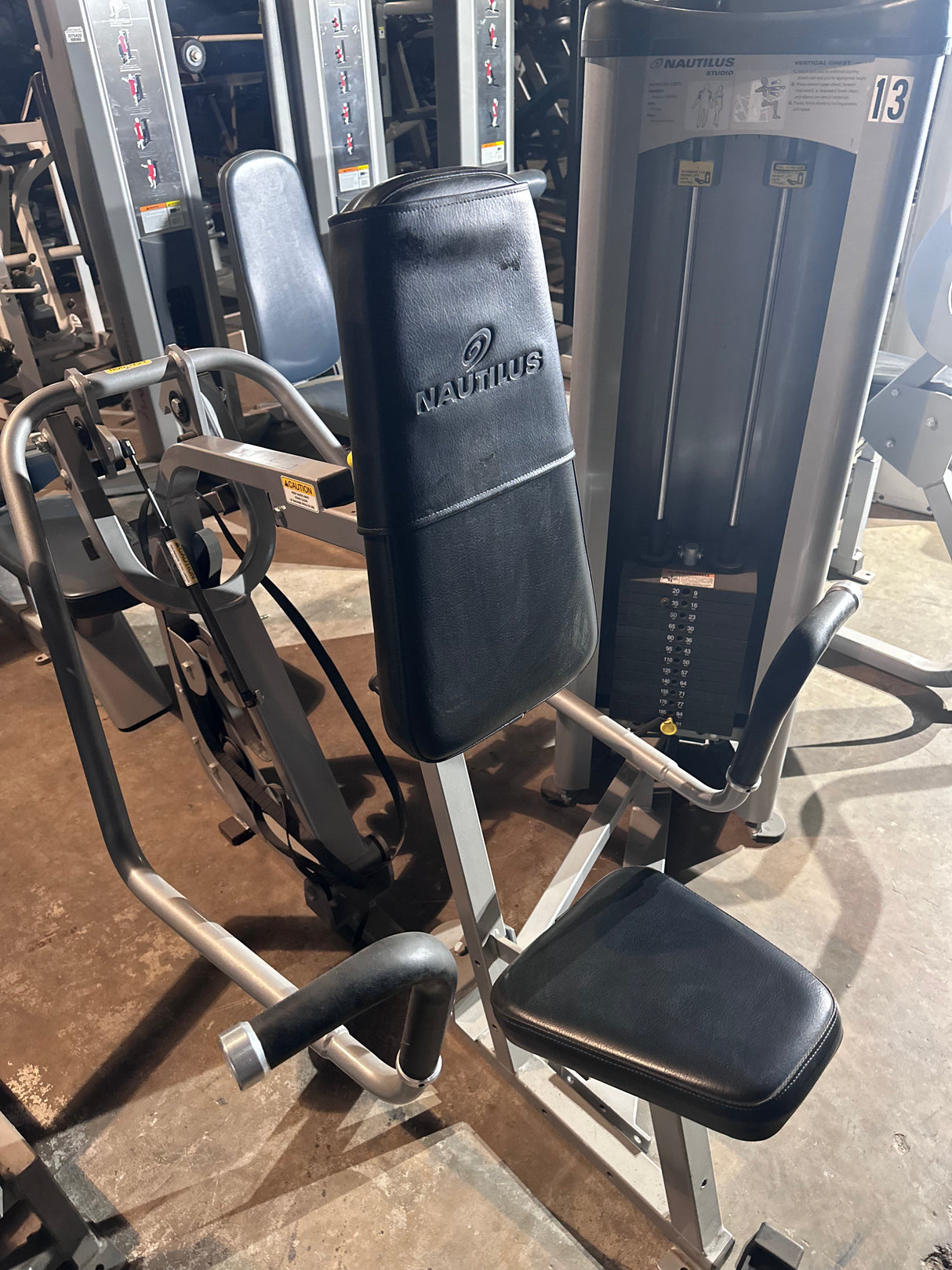 Pre-Owned Nautilus Studio Vertical Chest - Exercise Unlimited