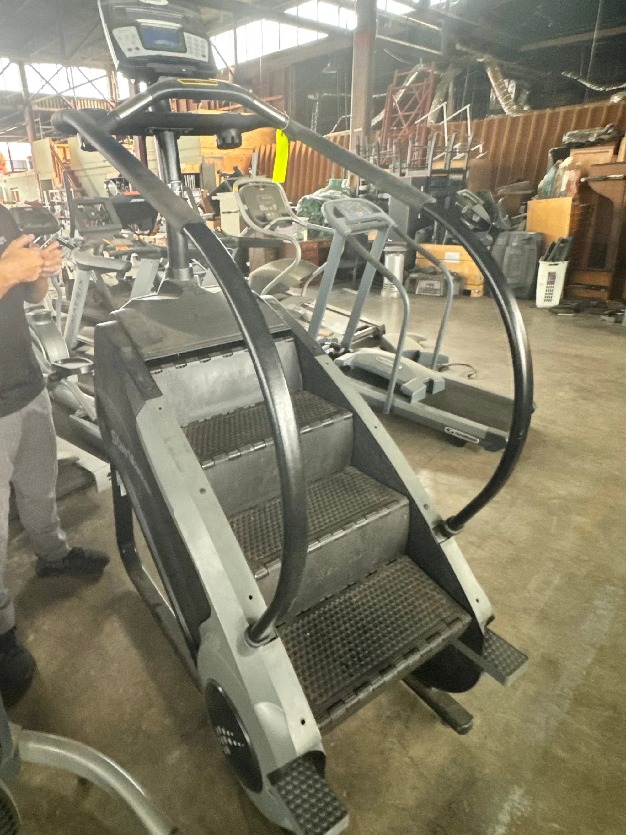 cybex stepmill Pre-Owned StairMaster SM5 StepMill w/ LCD Console – Exercise Unlimited
