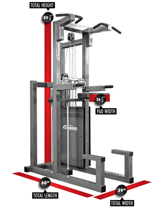 Pre-Owned Legend Fitness Chin/Dip Assist