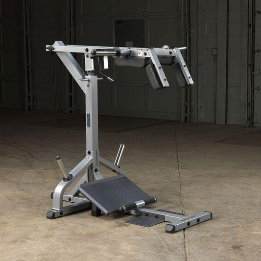 Body-Solid Plate-Loaded Leverage Squat Calf Machine