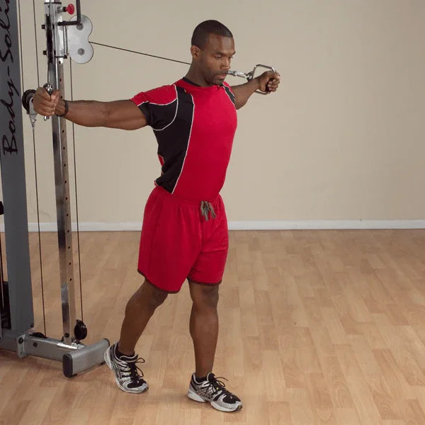 Body-Solid Pro-Grip Stirrup D Handle MB501RG - Exercise Unlimited