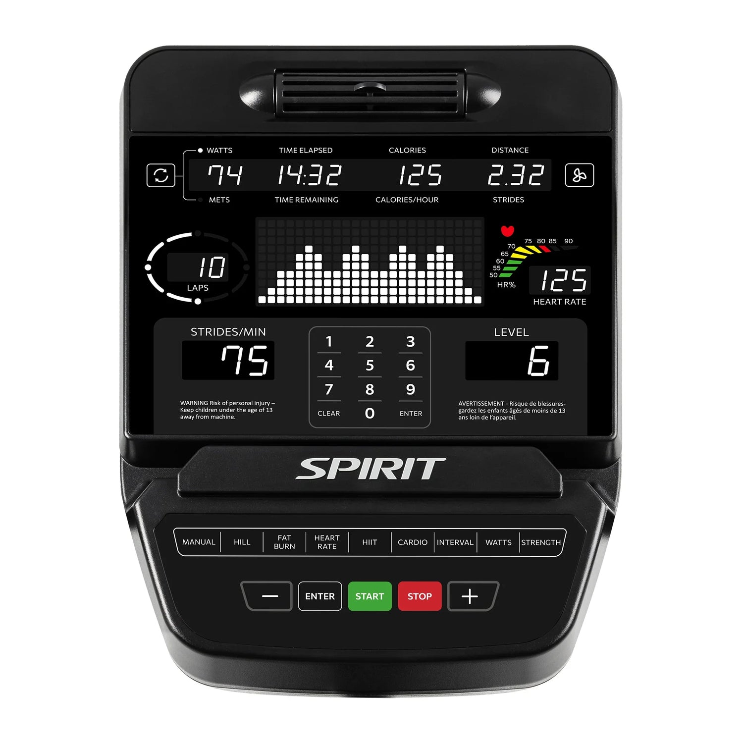 Spirit Fitness CE900 Elliptical