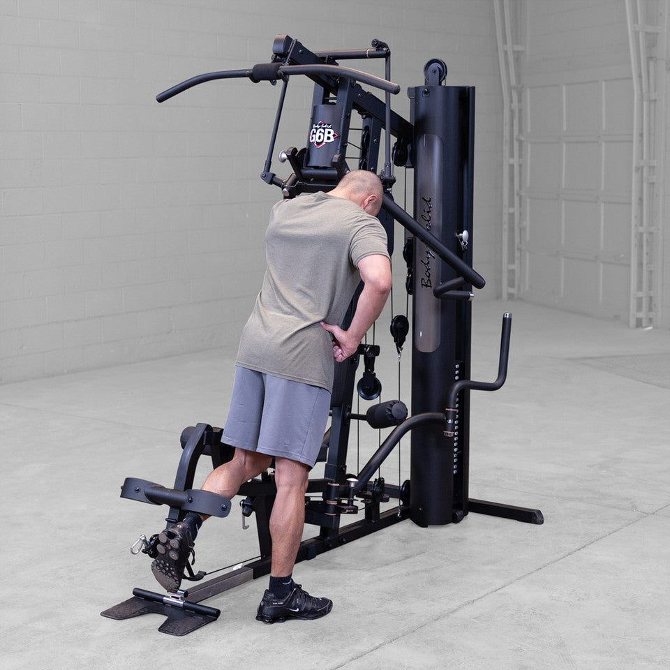 Pre-Owned Body Solid G6B Bi-Angular Multi-Station Gym w/ Leg Press Attachment