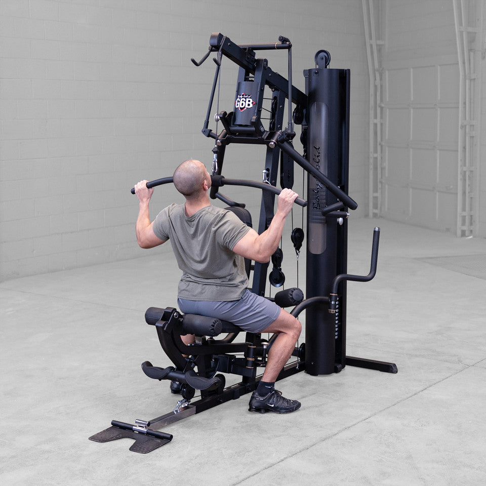 Pre-Owned Body Solid G6B Bi-Angular Multi-Station Gym w/ Leg Press Attachment