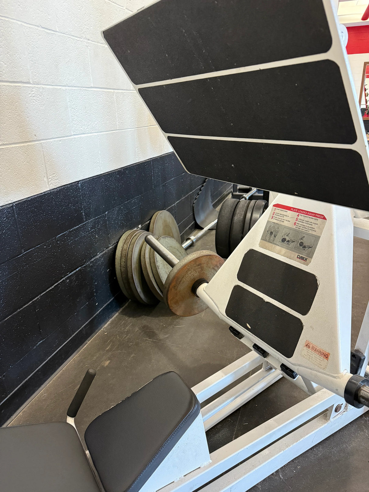 Pre-Owned Cybex CYBGS-SQTPR-PL Squat Press - vintage