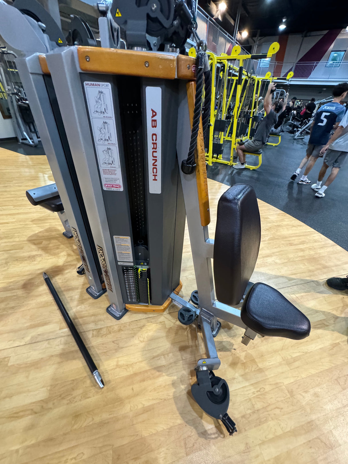 Pre-Owned Star Trac Human Sports Selectorized Ab Crunch / Arm Curl