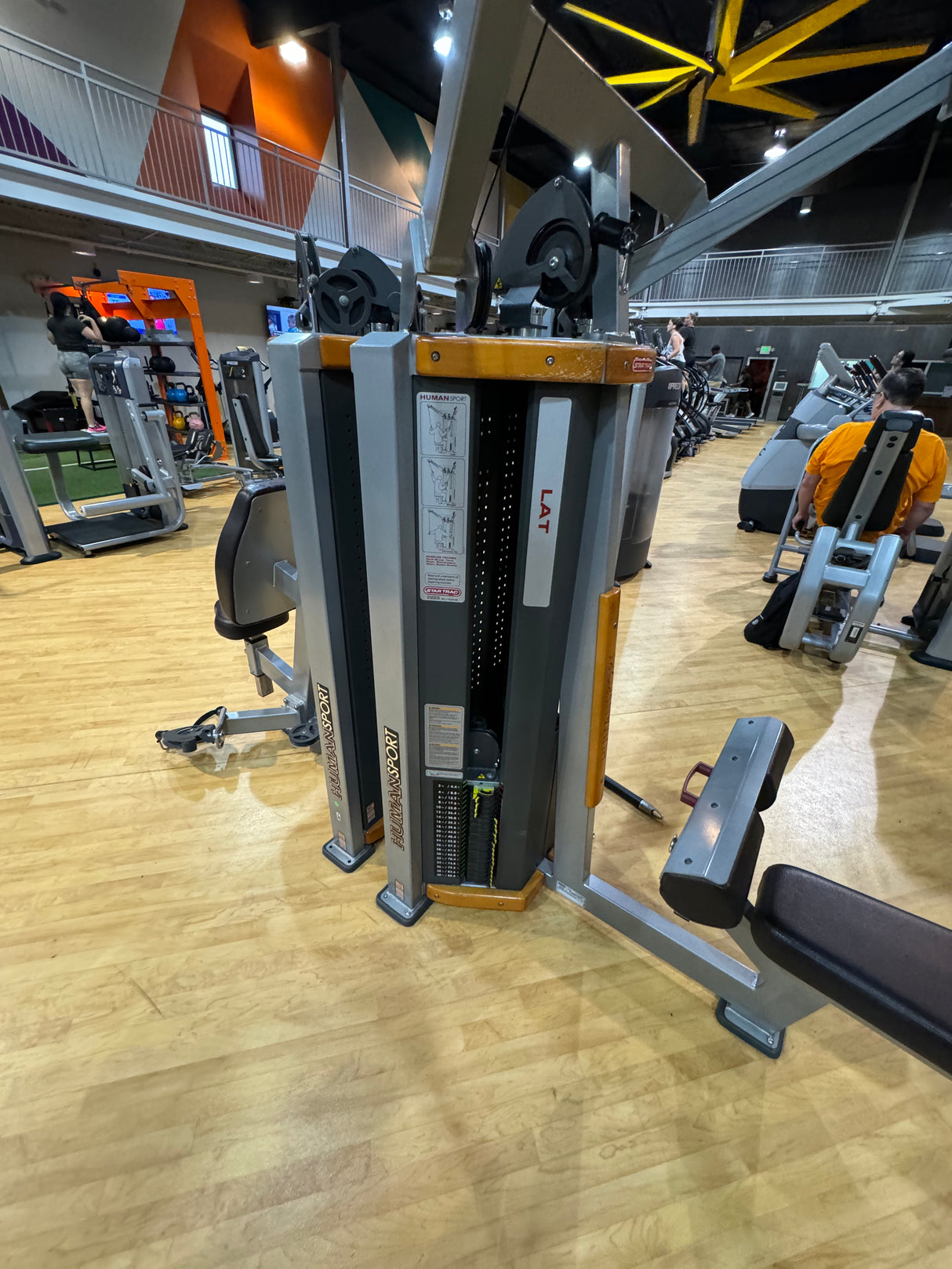 Pre-Owned Star Trac Human Sports Selectorized Lat / Pully