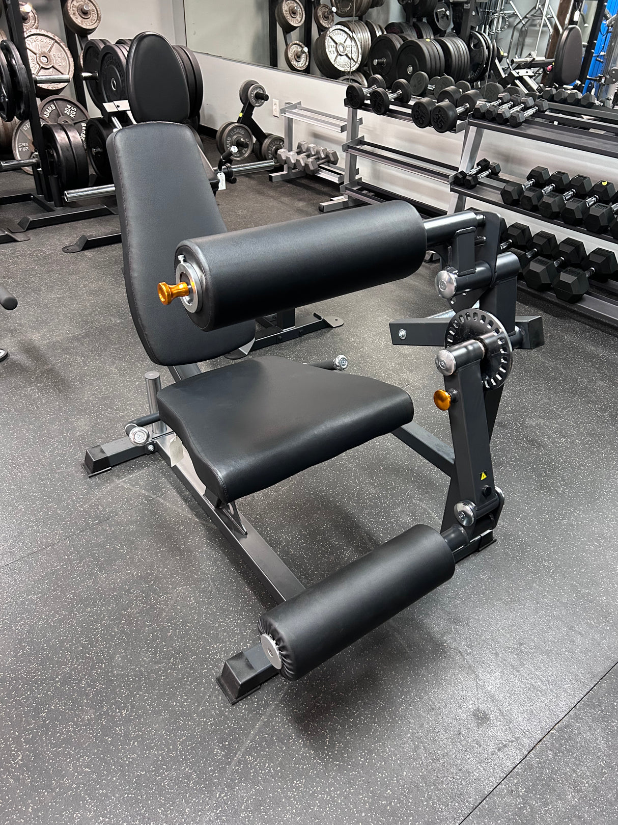 EU Plate-Loaded Leg Extension / Leg Curl - Exercise Unlimited