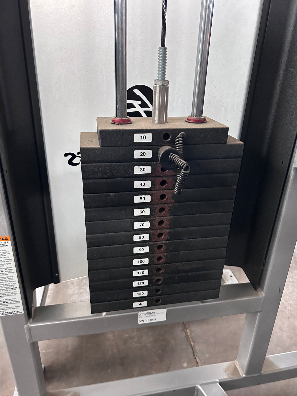 Pre-Owned Life Fitness 9000 Series Commercial Abdominal - Exercise Unlimited