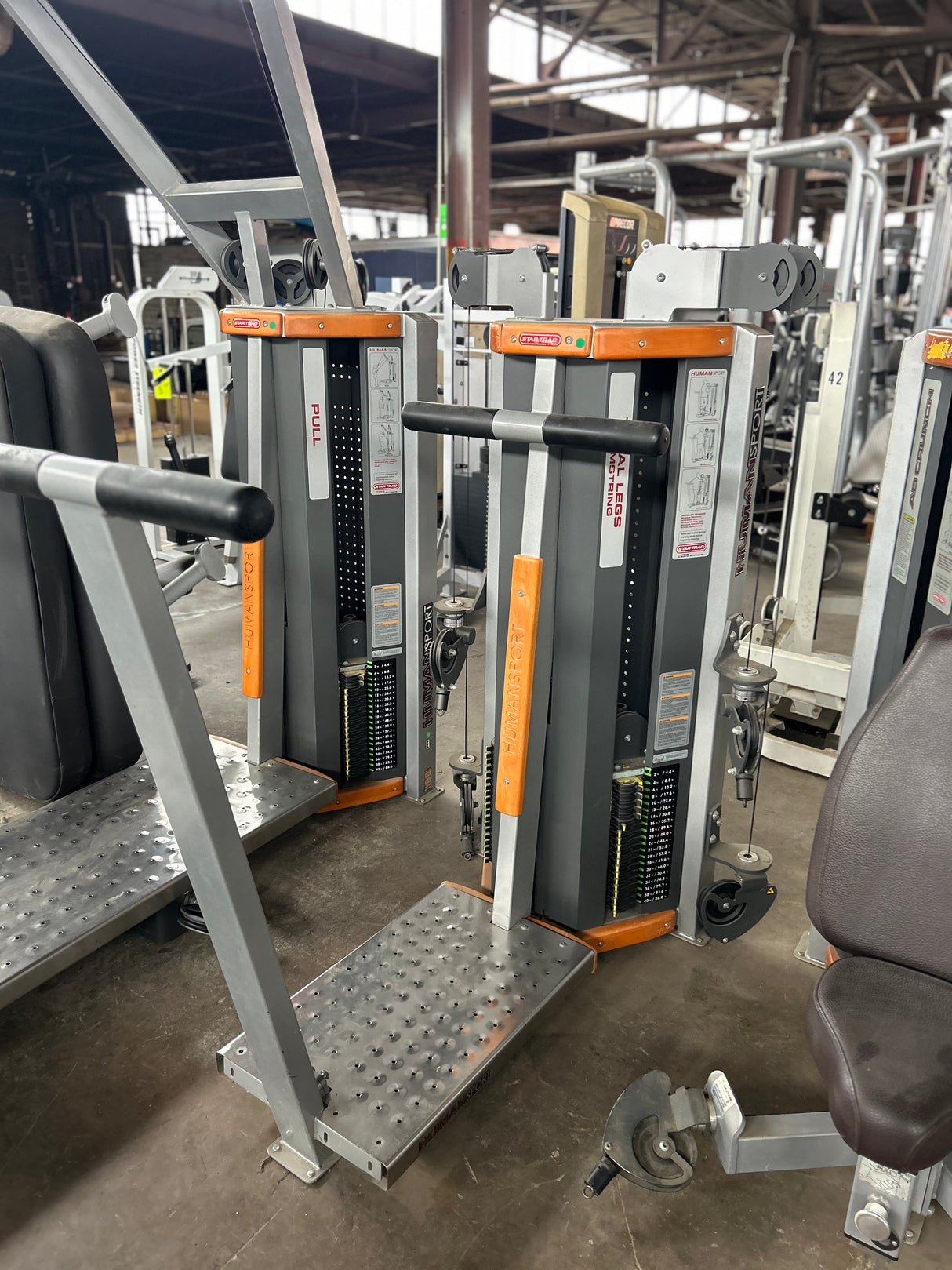 Pre-Owned Star Trac Human Sports Selectorized Total Legs (Very Good Condition) - Exercise Unlimited