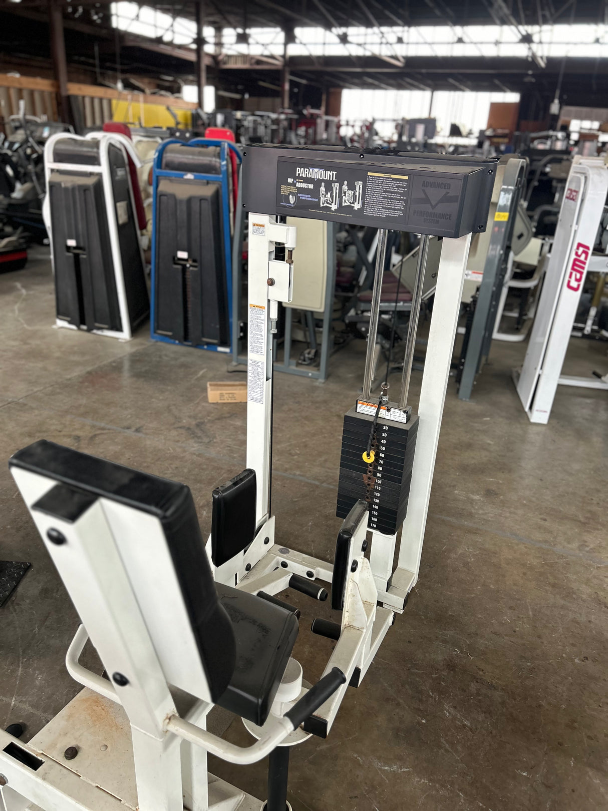 Pre-Owned Paramount Selectorized Adductor Commercial - Exercise Unlimited