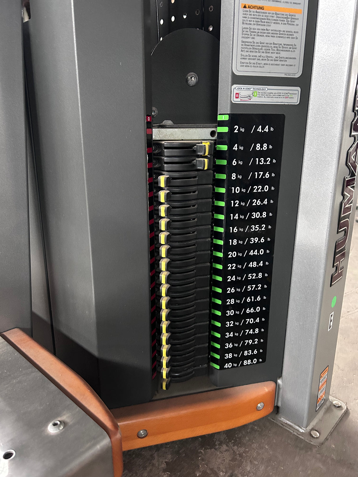 Pre-Owned Star Trac Human Sports Selectorized Lift / Pull - Exercise Unlimited