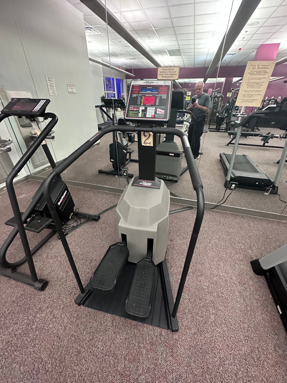 Pre-Owned Life Step 9500 HR Stepper - Exercise Unlimited