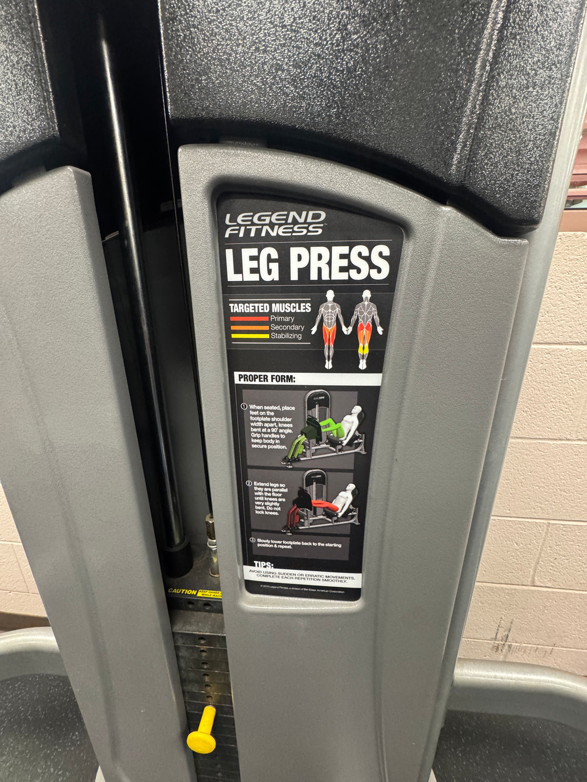 Pre-Owned Legend Fitness SelectEDGE Leg Press