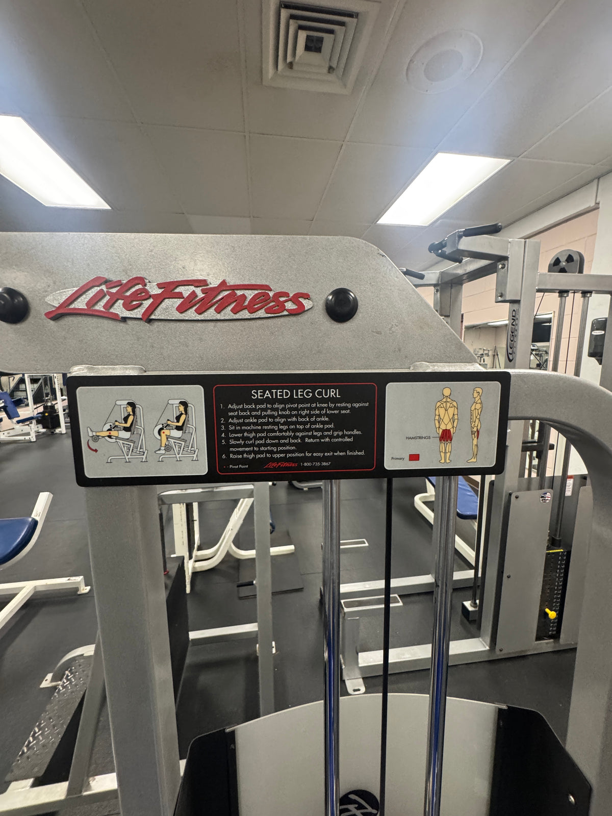 Pre-Owned Life Fitness SL40 Pro Series Seated Leg Curl
