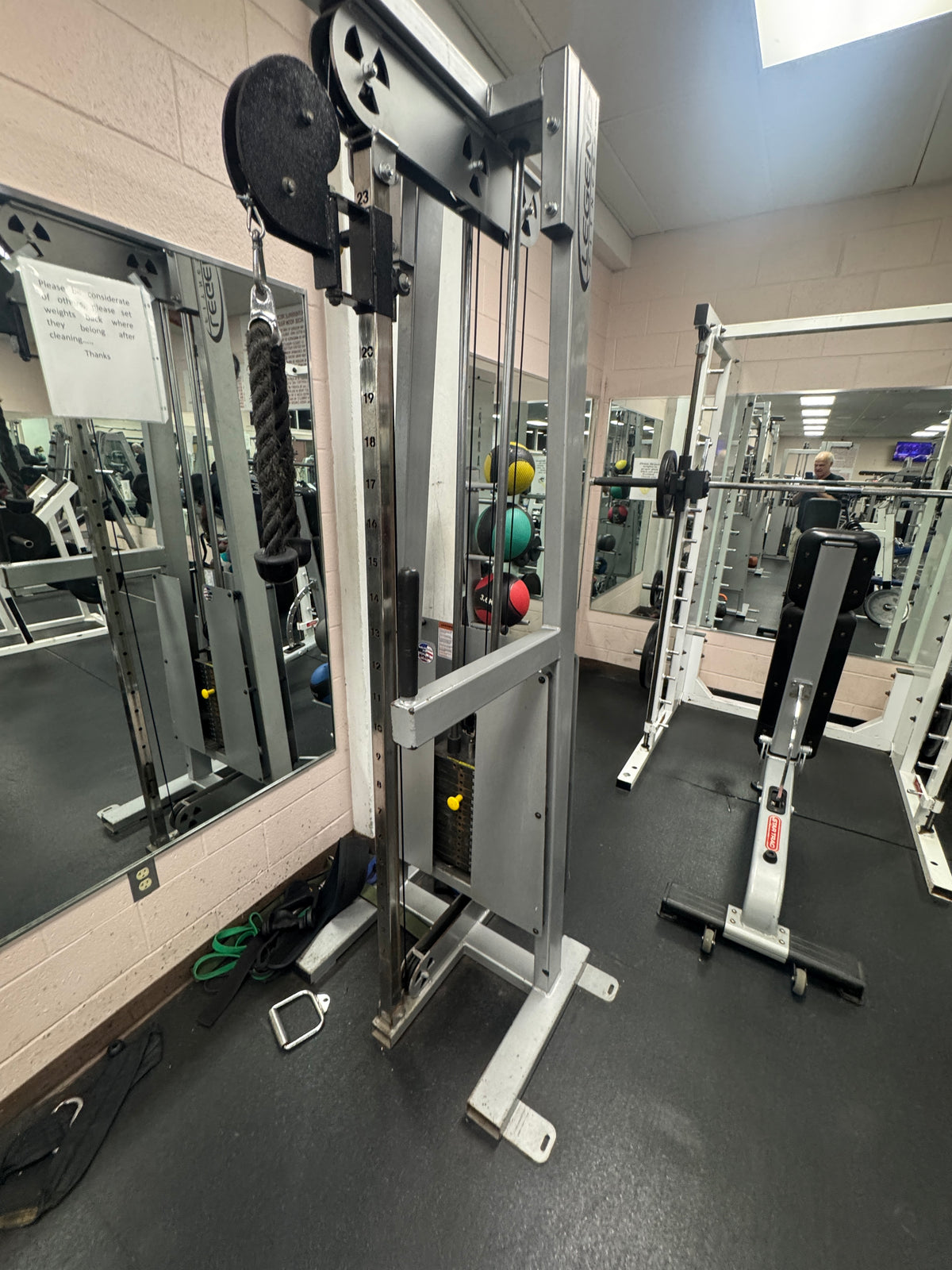 Pre-Owned Legend Fitness Cable Crossover w/ Adjustable Pulleys