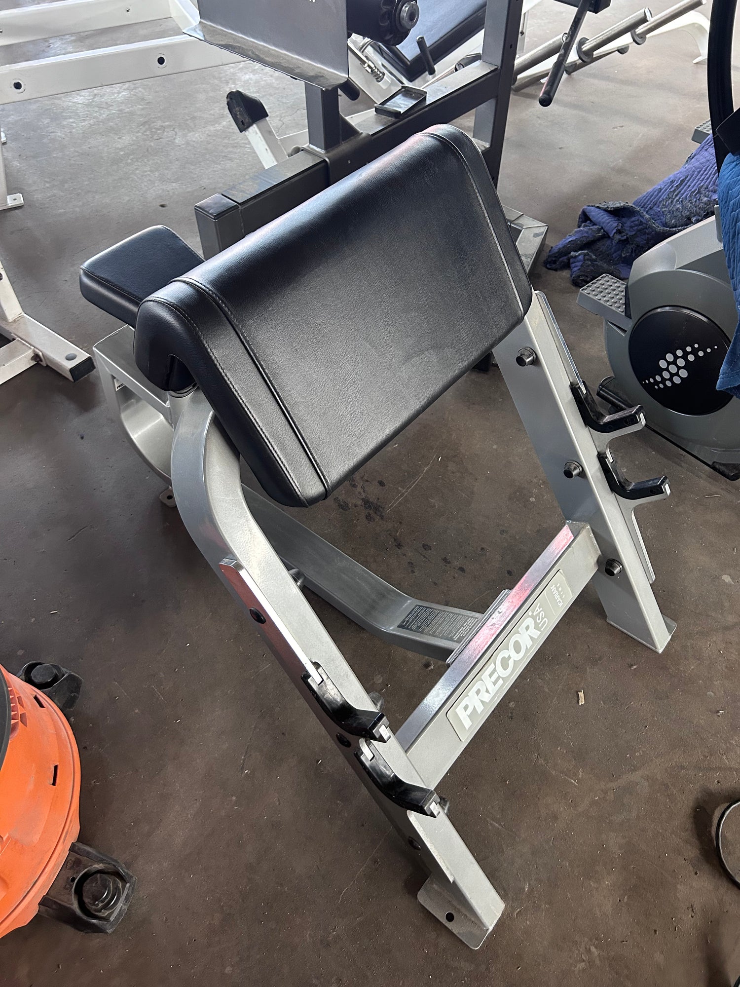 Precor Preacher Curl - Like New Condition - Exercise Unlimited
