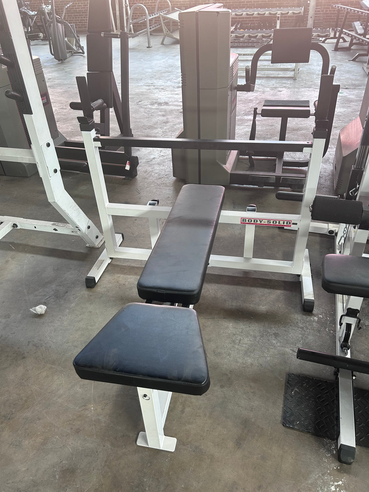 Pre-Owned Body Solid Flat Olympic Bench Press - Exercise Unlimited