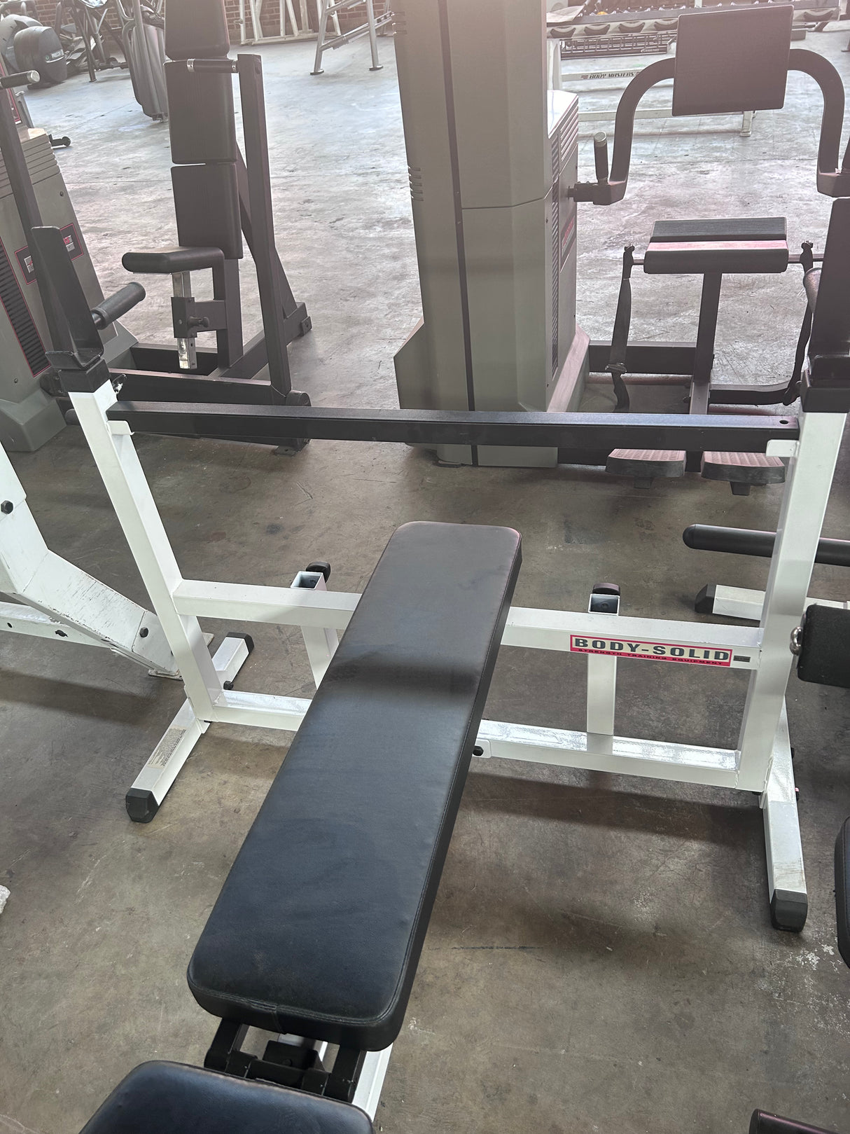 Pre-Owned Body Solid Flat Olympic Bench Press - Exercise Unlimited