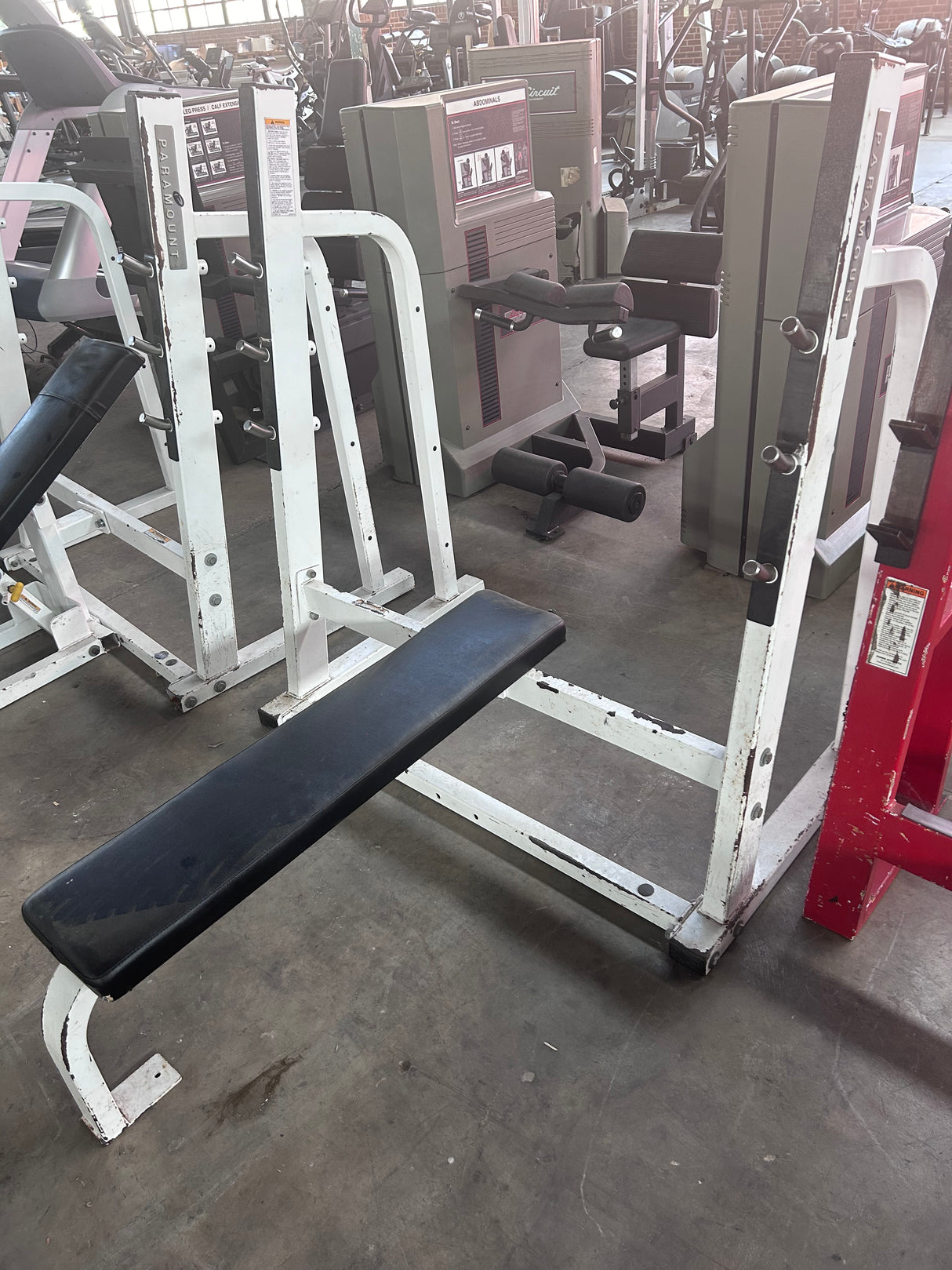 Pre-Owned Paramount Flat Olympic Bench Press - Exercise Unlimited