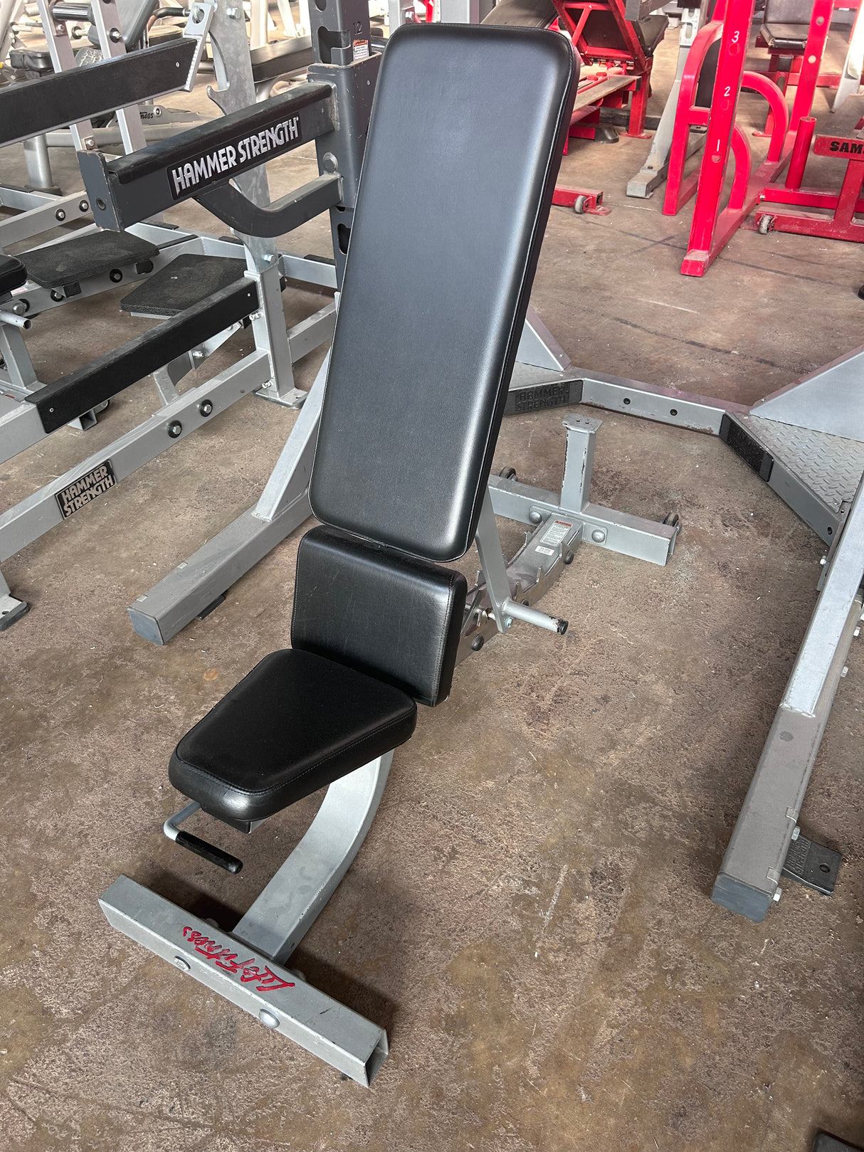Pre-Owned-Life-Fitness-Multi-Adjustable-Bench - Exercise Unlimited
