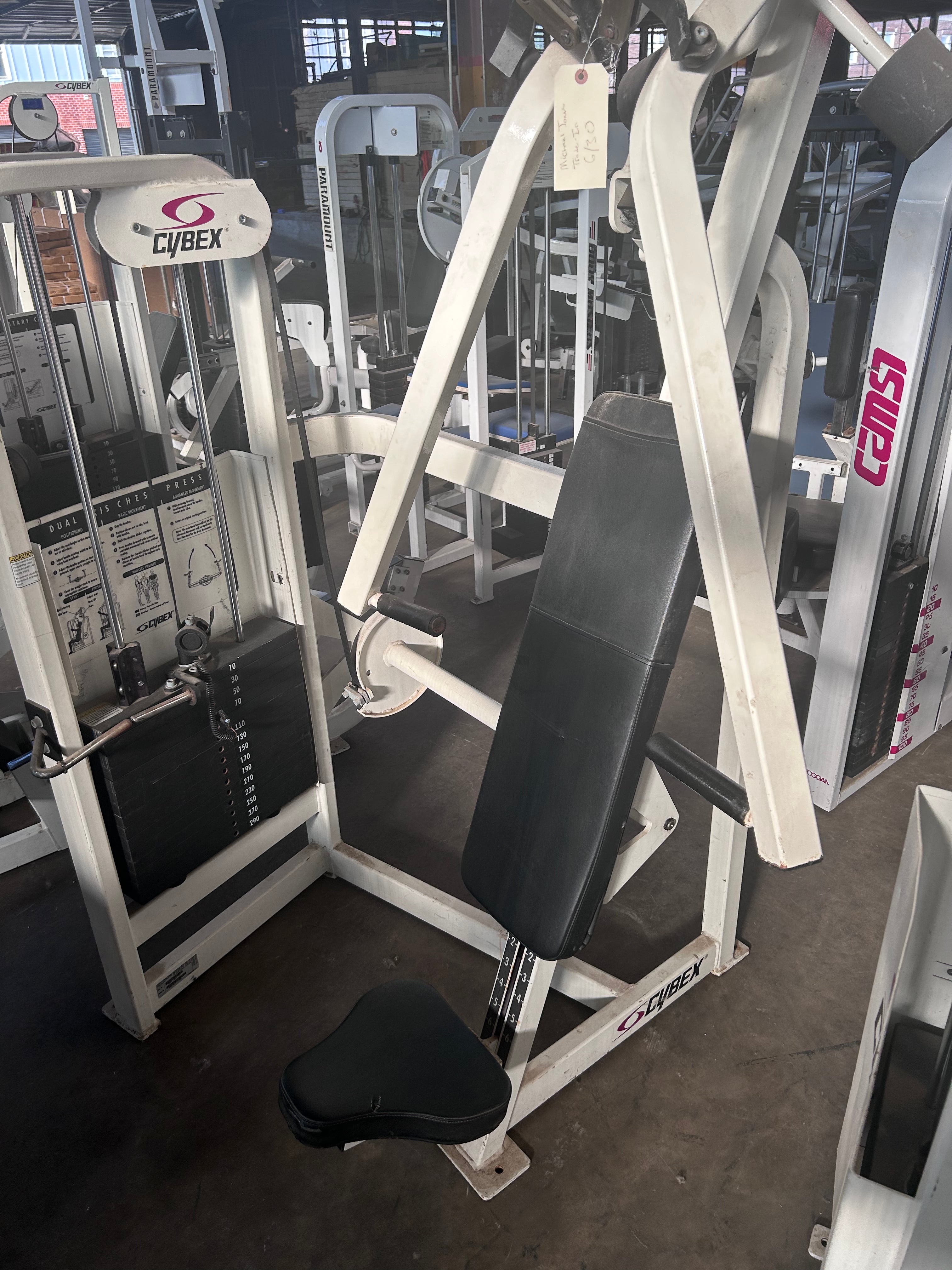 cybex chest machine Pre-Owned Cybex VR2 Dual Axis Selectorized Chest Press – Exercise Unlimited