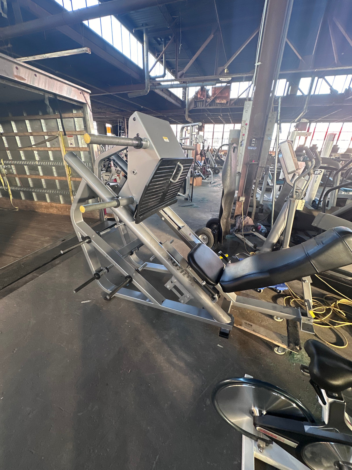 Pre-Owned Nautilus Plate Loaded XPLOAD Leg Press - Exercise Unlimited