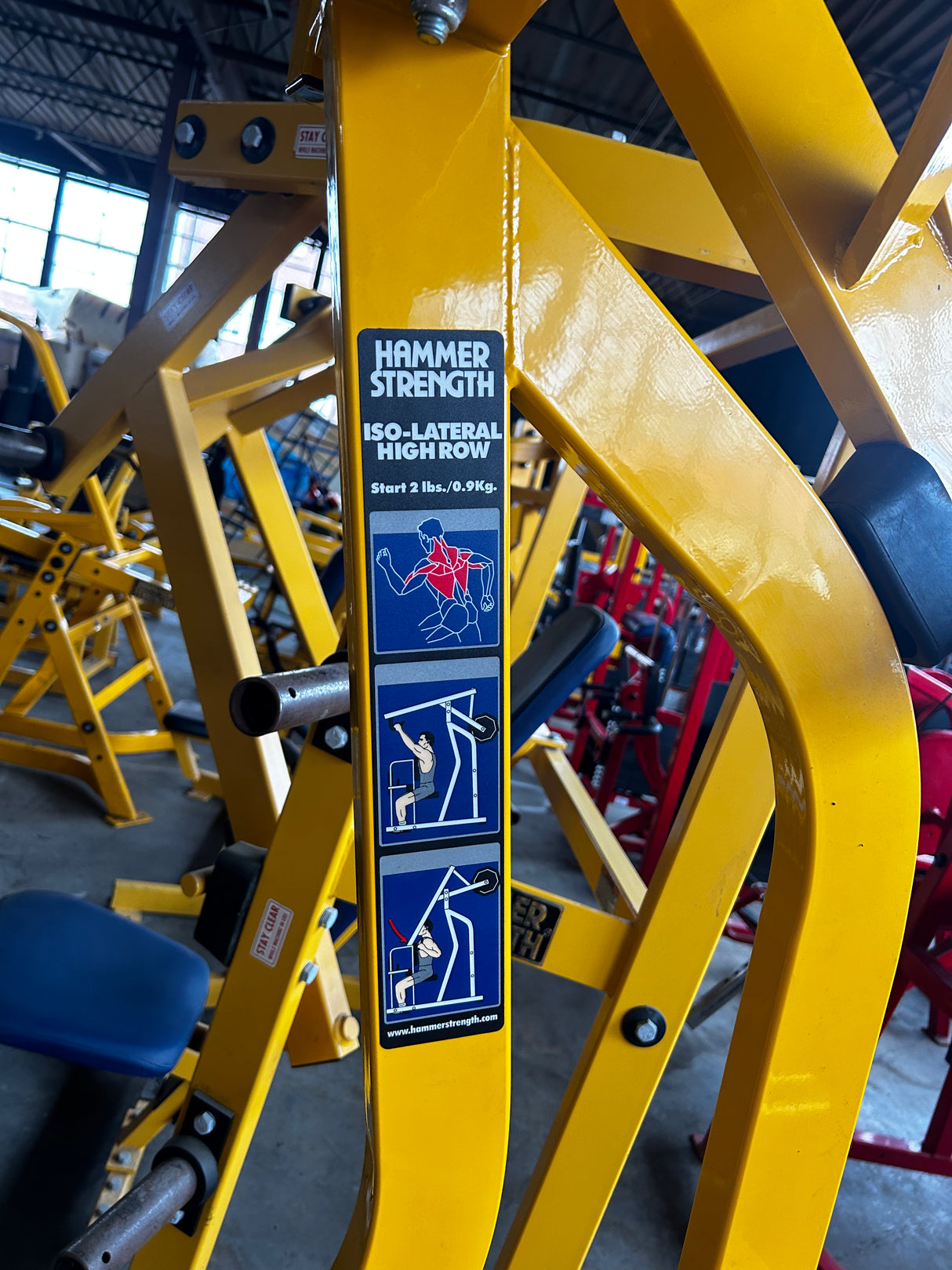 Pre-Owned Hammer Strength Iso-Lateral High Row