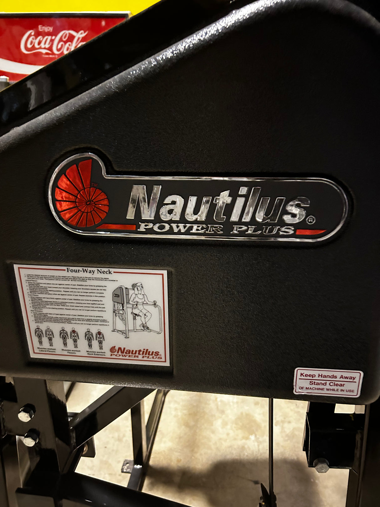 Pre-Owned Nautilus Power Plus 4-Way Neck Trainer (mint condition)