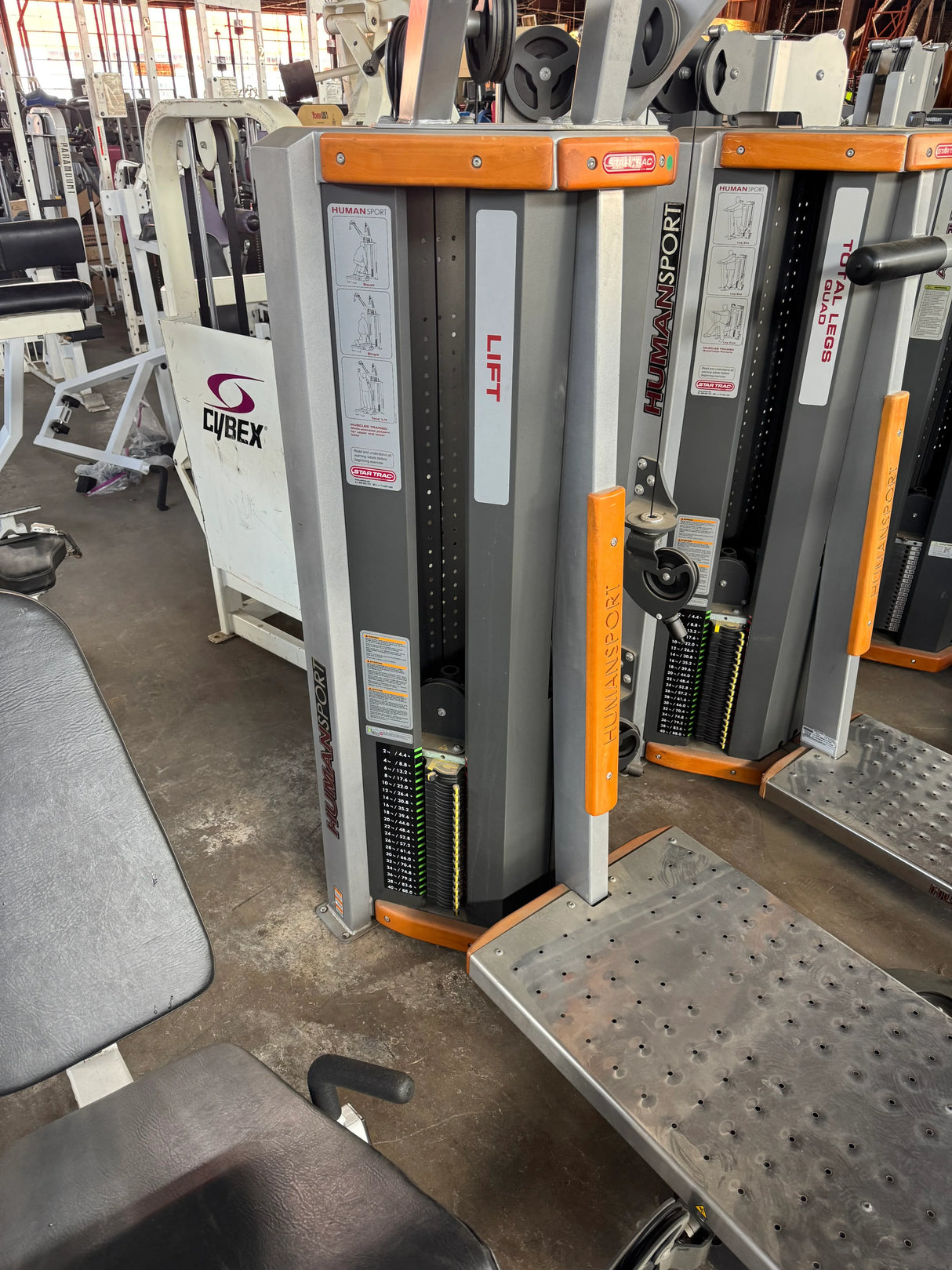 Pre-Owned Star Trac Human Sport 6 pc Circuit