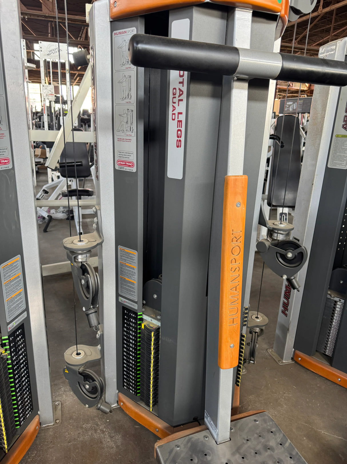 Pre-Owned Star Trac Human Sport 6 pc Circuit