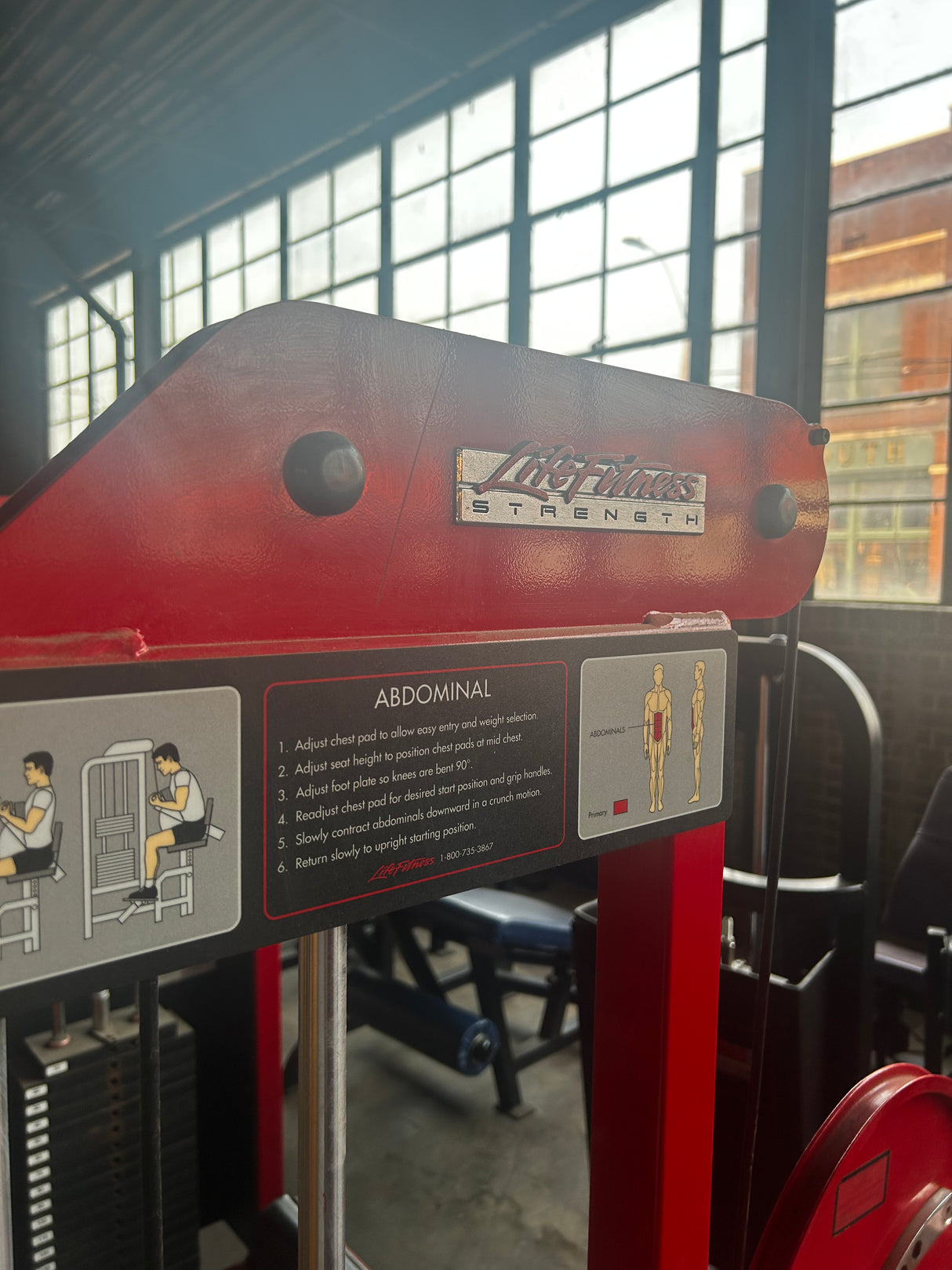 Pre-Owned Life Fitness Pro Series Abdominal