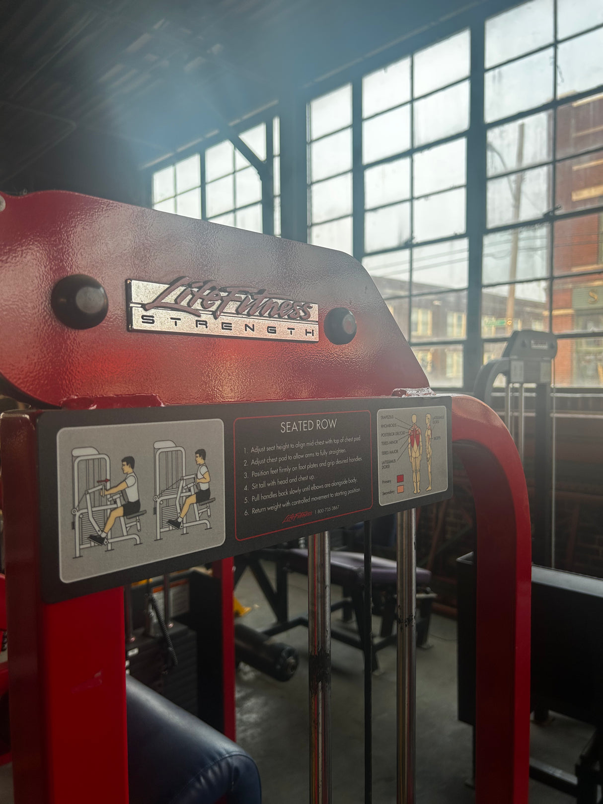 Pre-Owned Life Fitness Pro Series Seated Row