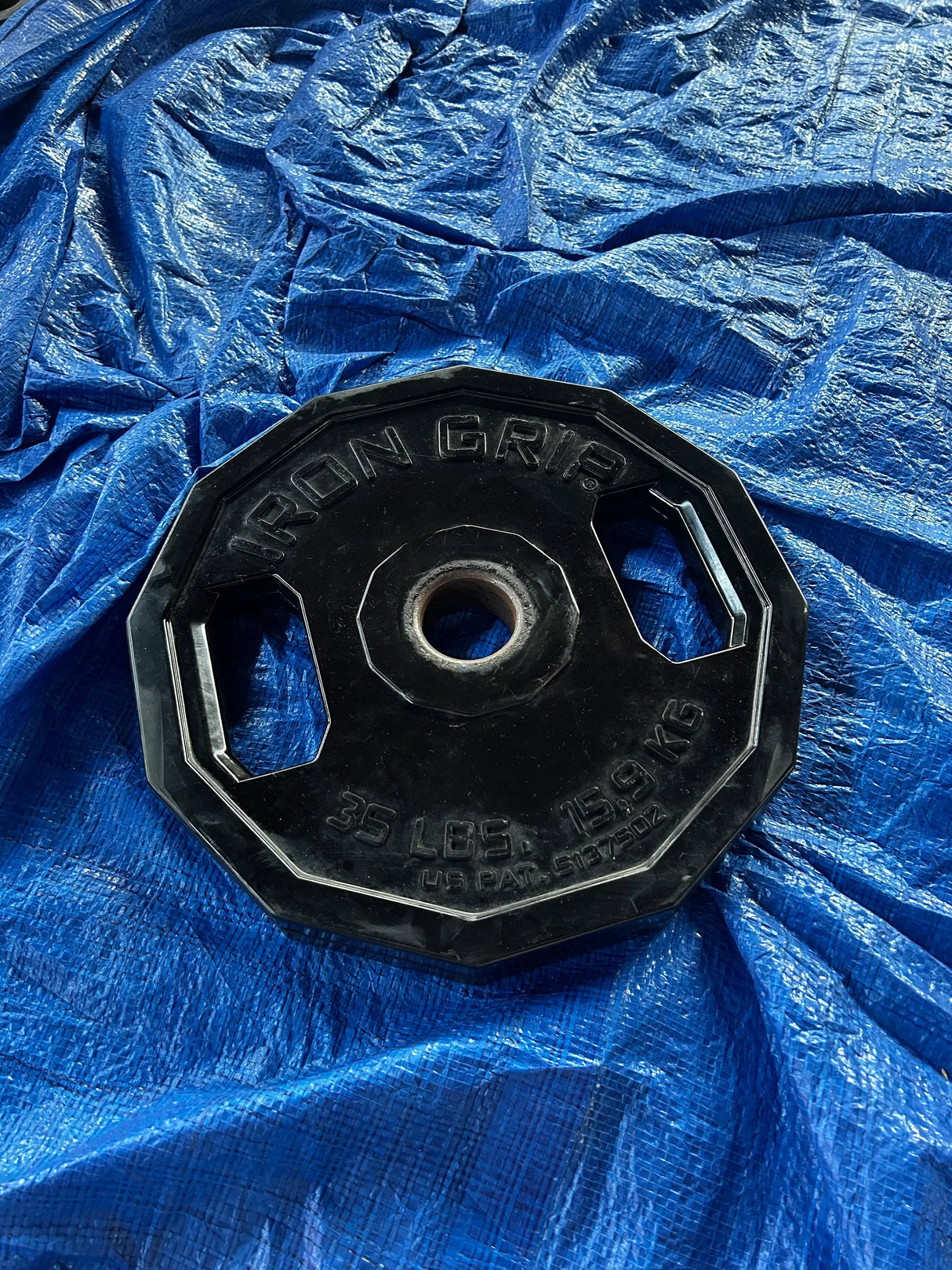 Pre-Owned Iron Grip 35lb Plates