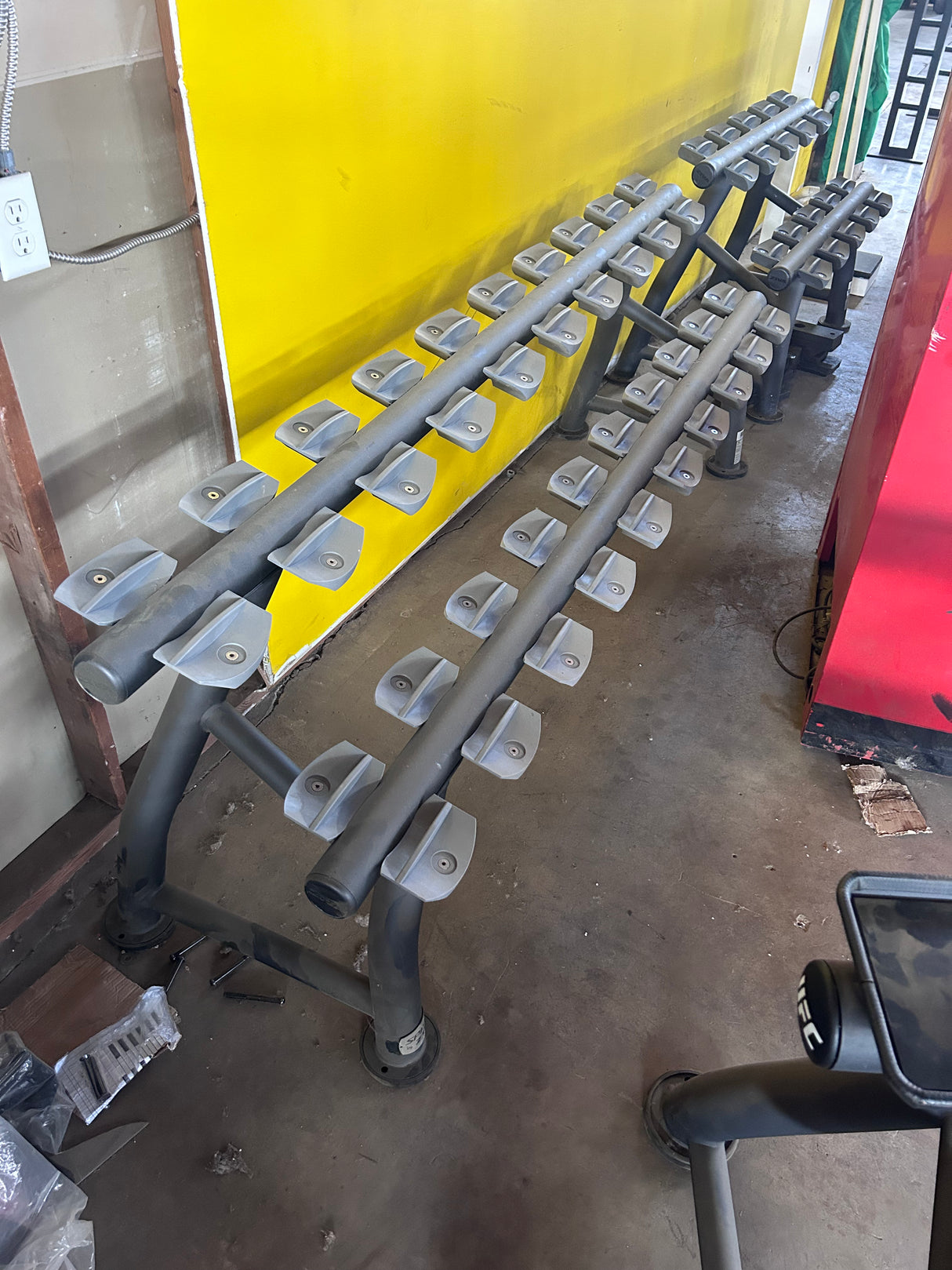 Spirit Ziva 10-Pair Dumbbell Rack - Exercise Unlimited