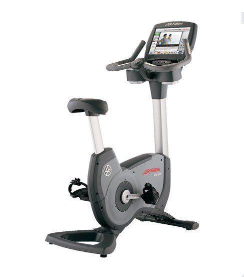 Pre-Owned Life Fitness 95c Inspire Upright Bike w/ 15" Touchscreen - Exercise Unlimited