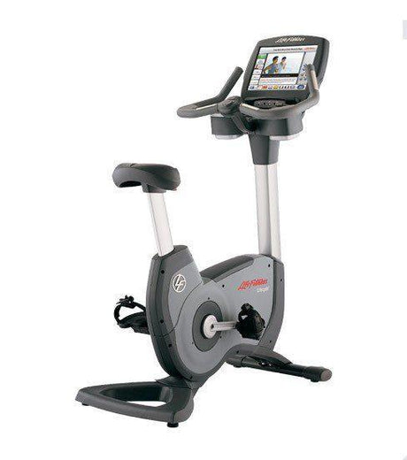 Pre-Owned Life Fitness 95c Inspire Upright Bike w/ 15" Touchscreen - Exercise Unlimited