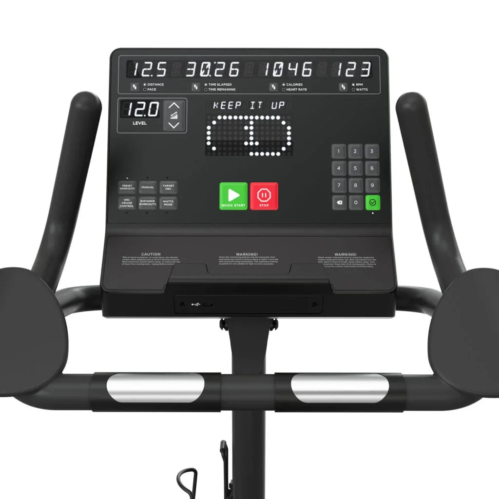 True Fitness Launch Series Upright Bike - Exercise Unlimited