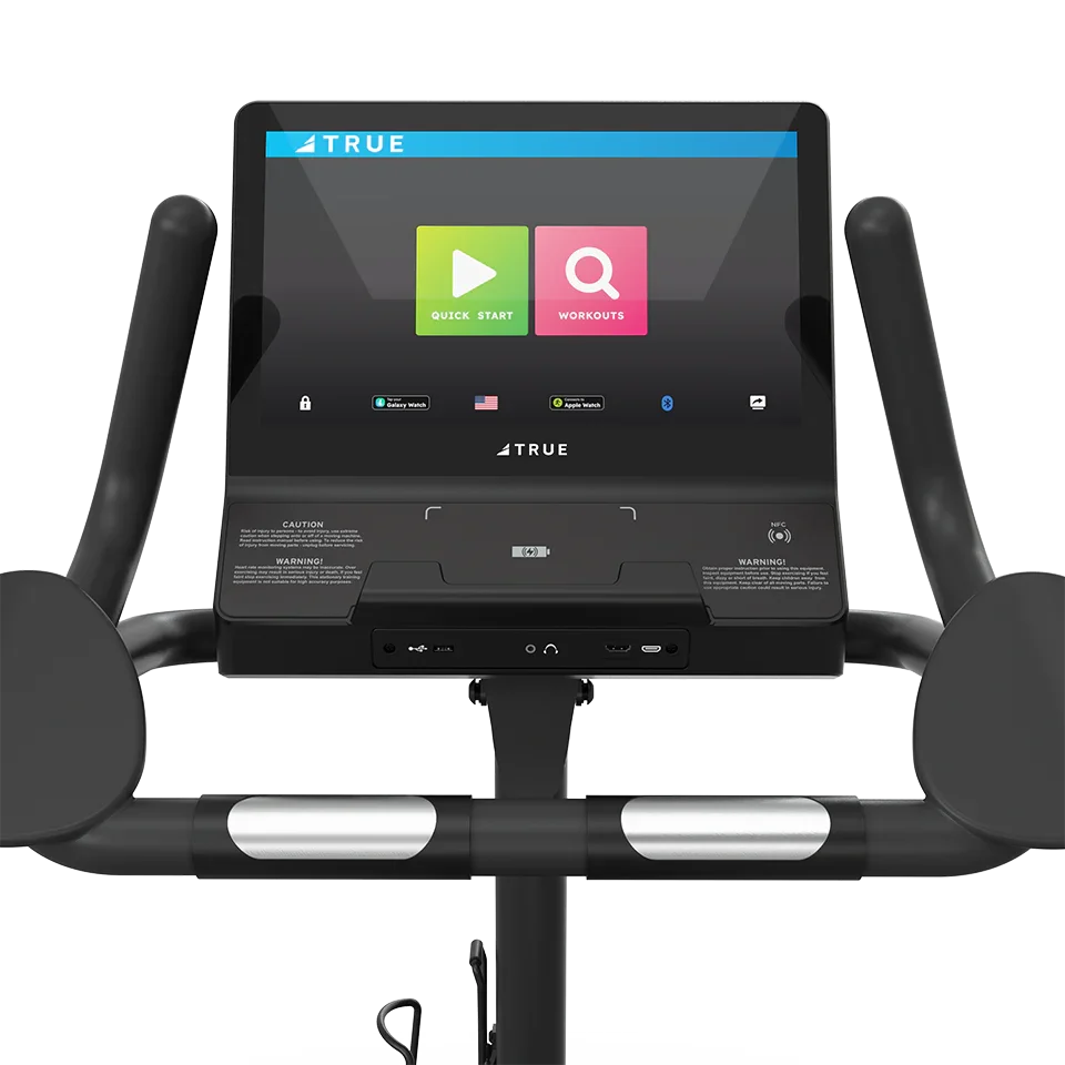 True Fitness Launch Series Upright Bike - Exercise Unlimited
