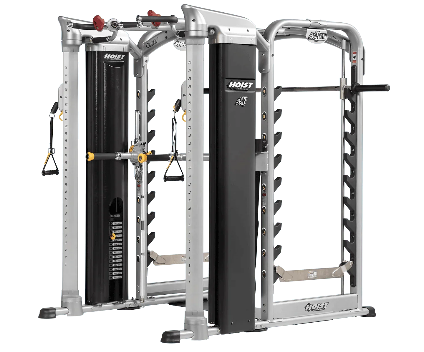 Hoist smith machine with lat pulldown sale