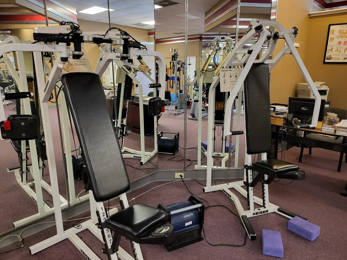 Keiser 12- Piece Pneumatic Resistance Circuit Package - Pre-Owned in Good Condition - Exercise Unlimited