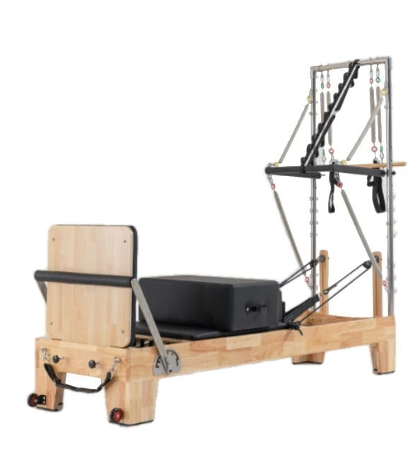 Exercise Unlimited Pilates Folding Reformer With Tower
