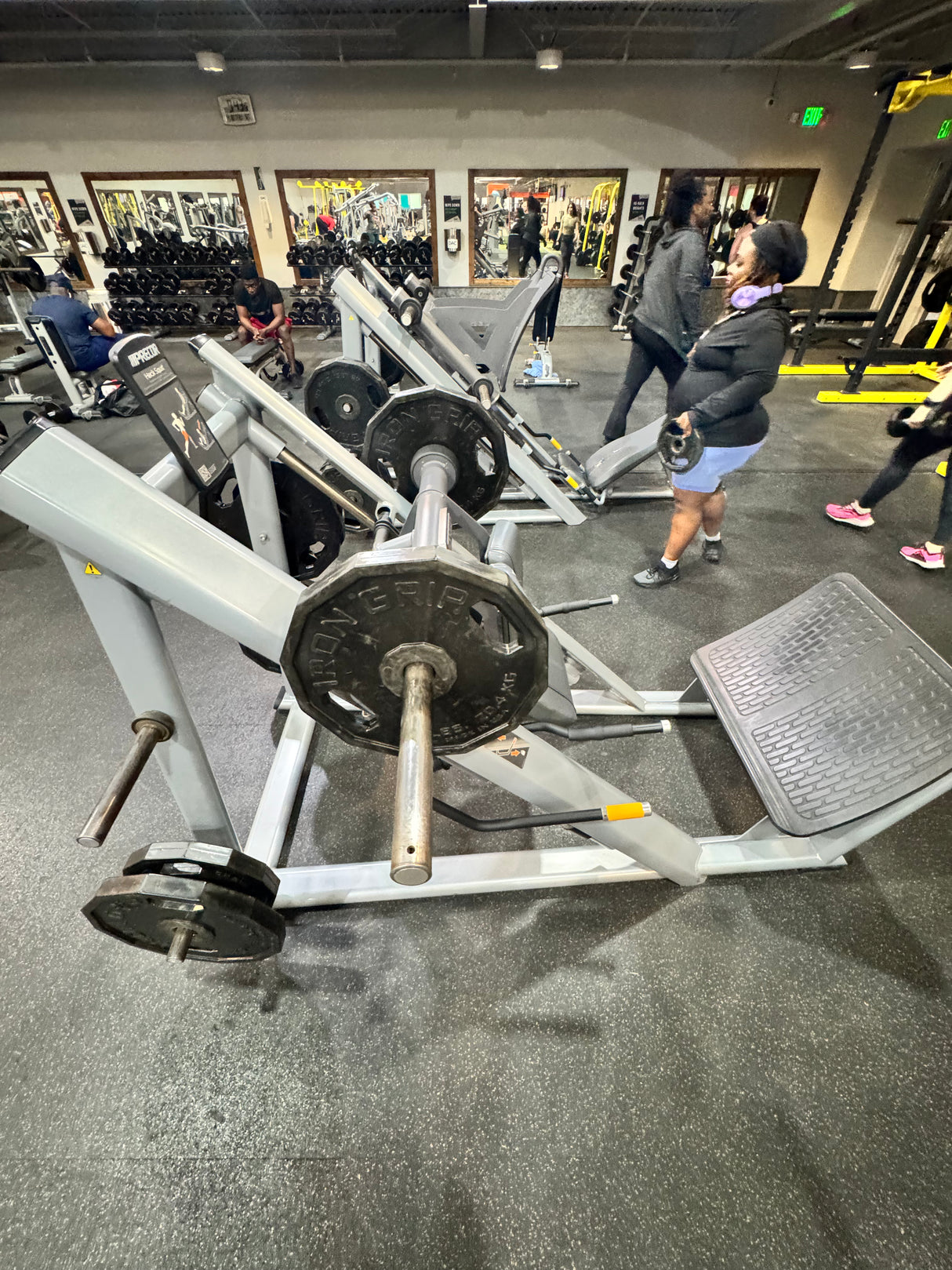 Pre-Owned Precor Discovery Plate Loaded Hack Squat