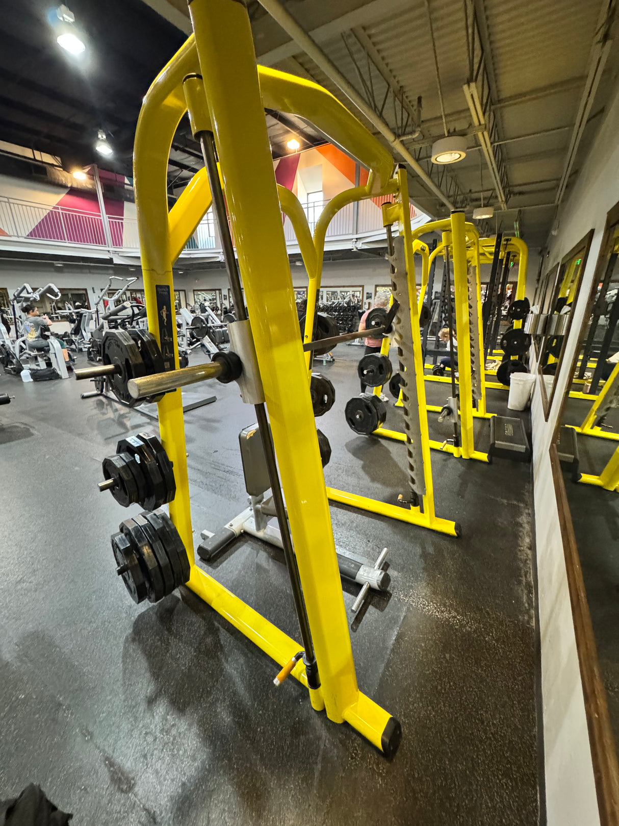 Pre-Owned Precor Discovery Plate Loaded Smith Machine