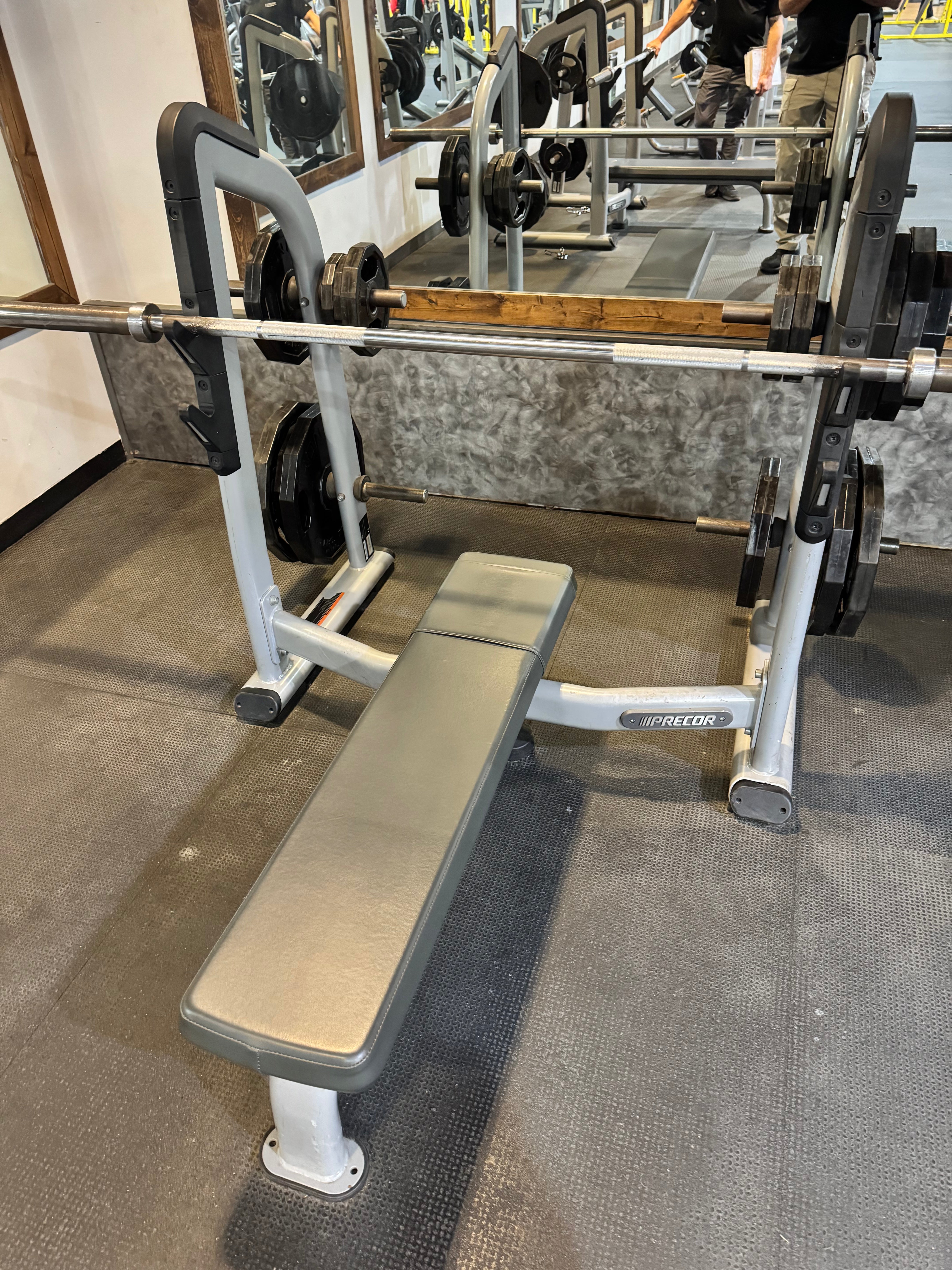 cybex olympic flat bench Pre-Owned Precor Icarian Olympic Flat Bench – Exercise Unlimited