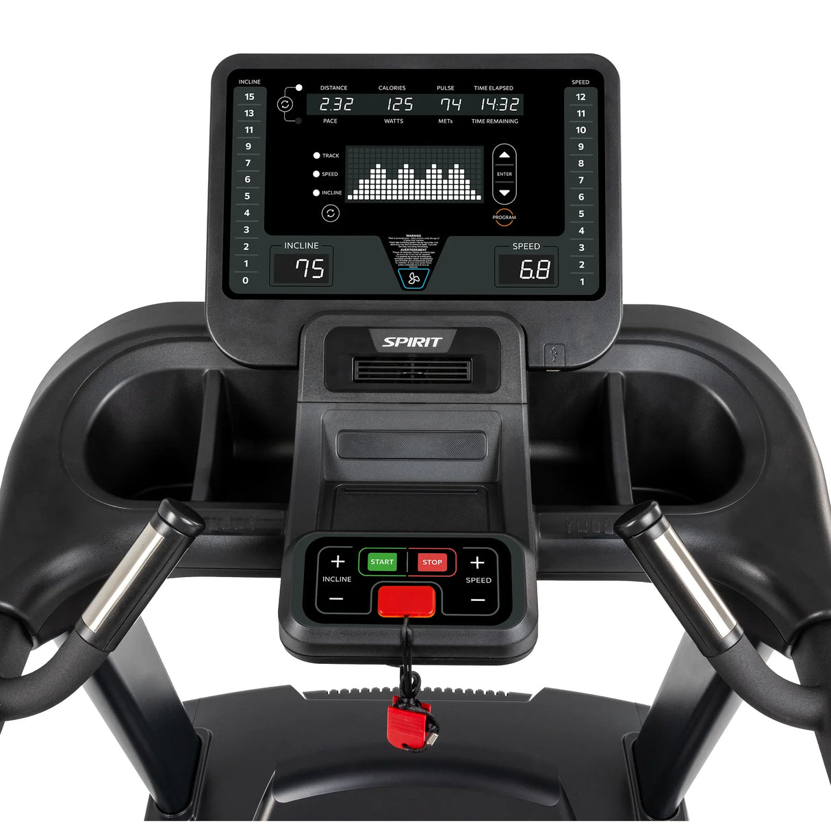 Spirit Fitness CT800 Commercial Treadmill